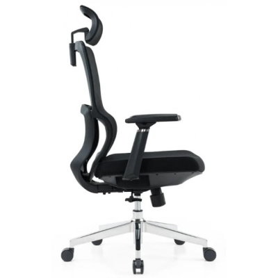 Кресло офисное SitUp STAR chrome (сетка Black/Black) на сайте Белторгхолод