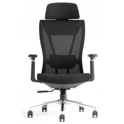 Кресло офисное SitUp DEFENDER chrome (сетка Black/Black) на сайте Белторгхолод