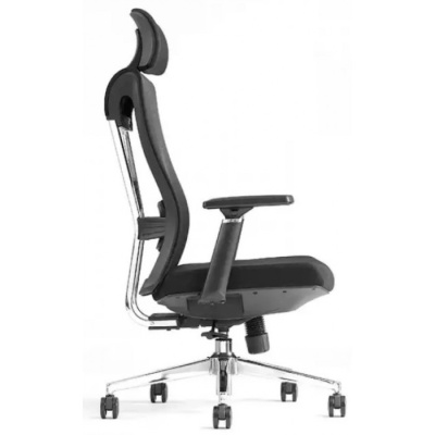 Кресло офисное SitUp DEFENDER chrome (сетка Black/Black) на сайте Белторгхолод