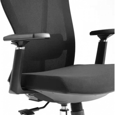 Кресло офисное SitUp DEFENDER chrome (сетка Black/Black) на сайте Белторгхолод