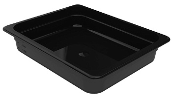  Гастроёмкость Gastromix GN1/2-65 ПОЛИПРОПИЛЕН черная на сайте Белторгхолод