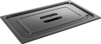 Крышка для гастроёмкости Gastromix GN 1/1 ПОЛИКАРБОНАТ черная на сайте Белторгхолод