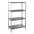 Стеллаж производственный сварной (сплошная полка) ХотКолд 1400×400×1800