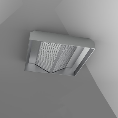 Зонт островной вытяжной ХотКолд 1600×1600×450