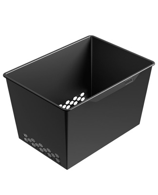 Корзина пластиковая ПРАКТИК Home GBP 60х30 графит на сайте Белторгхолод