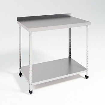  Стол разборный со сплошной полкой ХотКолд Эконом 1300×700×850 на сайте Белторгхолод