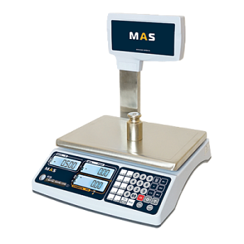  Весы торговые MAS MR1-6P на сайте Белторгхолод