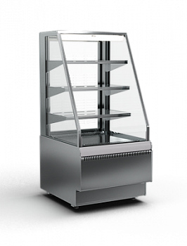  Витрина холодильная Carboma Cube KC70 VM 0,9-2 STANDARD 0430 открытая на сайте Белторгхолод