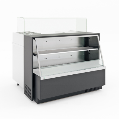 Открытая витрина для кросс-выкладки Colibri 1230 на сайте Белторгхолод