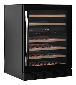  Винный шкаф TEFCOLD TFW200-2F ЧЕРНЫЙ, ДВЕРЬ БЕЗ РАМЫ (E5522) на сайте Белторгхолод