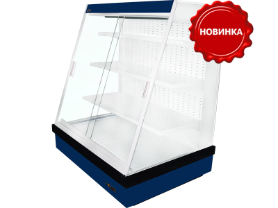 Витрина пристенная Интэко-мастер НЕМИГА П CUBE CUPE Н 125 ВС на сайте Белторгхолод