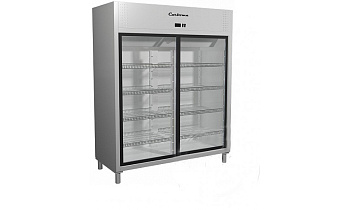  Шкаф холодильный Carboma R1400К (купе) INOX на сайте Белторгхолод