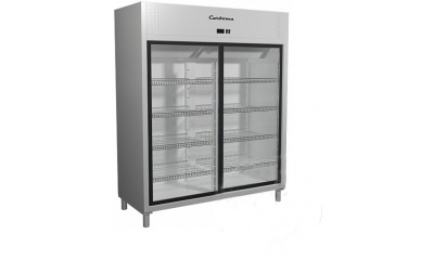 Шкаф холодильный Carboma R1400К (купе) INOX на сайте Белторгхолод