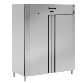  Шкаф холодильный комбинированный Carboma RF1120 INOX на сайте Белторгхолод