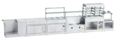 Прилавок-витрина холодильный Abat ПВВ(Н)-70Х-С-НШ