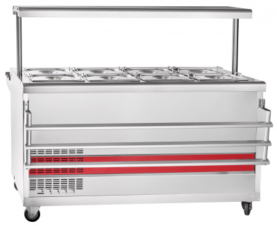 Прилавок холодильный Abat ПВВ(Н)-70ПМ-01-НШ