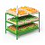  Овощной стол с полками Stahler Garden H=850 L=1200 G=800 (N-AA 07128085) на сайте Белторгхолод