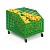  Контейнер для овощей с перегородкой и регулируемым дном Stahler Garden H=500 L=800 G=600 (N-KR 03806050) на сайте Белторгхолод