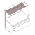 Фруктово-овощной модуль торцевой Stahler Garden H=1600 L=1740 G=800 (N-AA 12161780) на сайте Белторгхолод