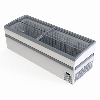  Ларь-бонета Bonvini BFG 2100 PH с гнутым стеклом Push Up на сайте Белторгхолод