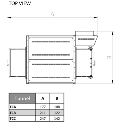 Печь для пиццы Italforni TUNNEL CLASSIC TCB на сайте Белторгхолод