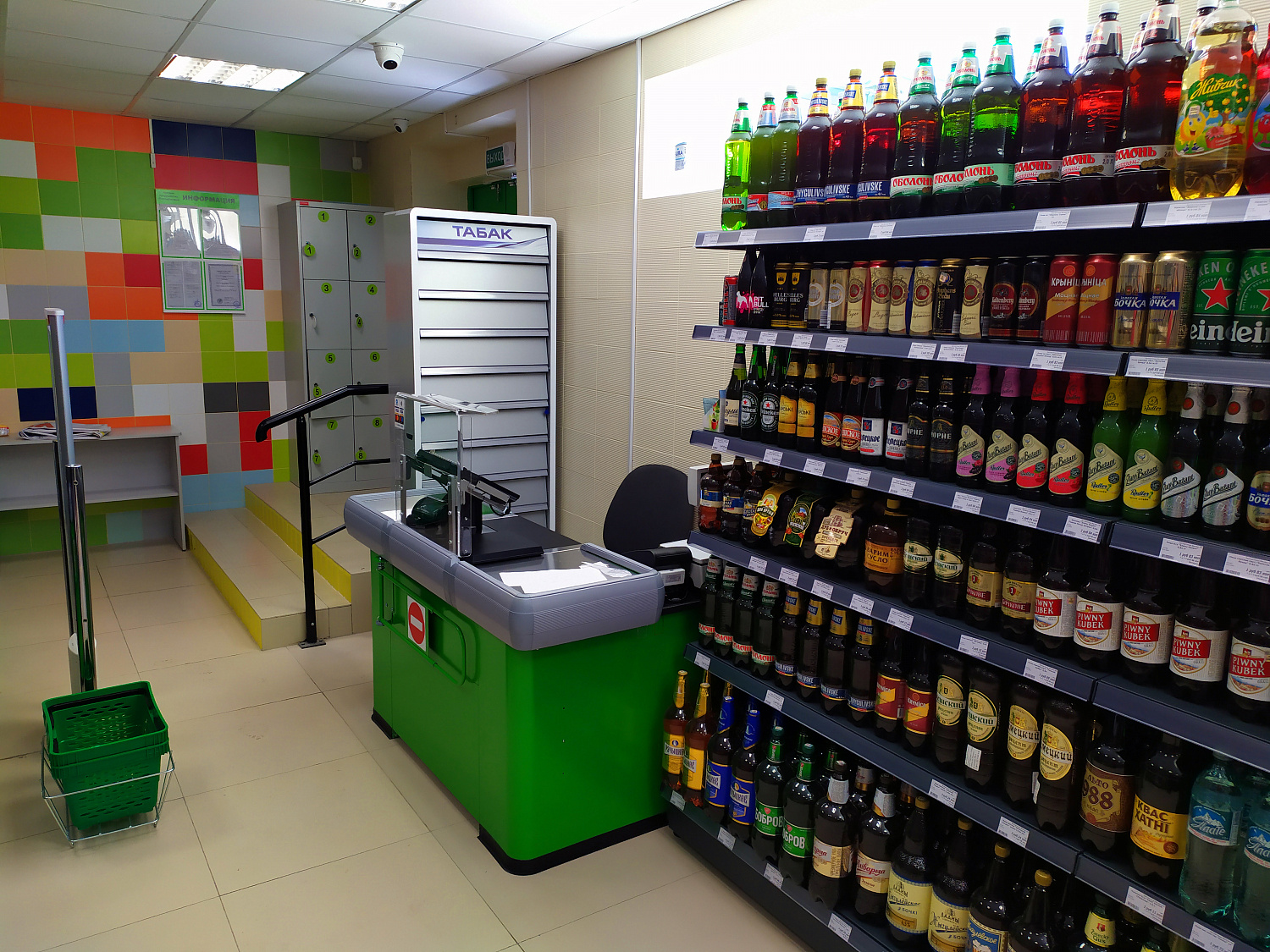 Продуктовый магазин "Минимаркет" в Бобруйске на ул. Семёнова, 28