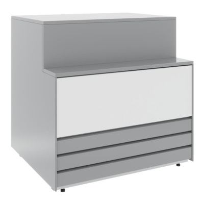 Прилавок Carboma COLORE GC75 N 0,6-7 9006-9003 на сайте Белторгхолод