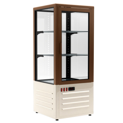 Шкаф холодильный Carboma LATIUM D4 VM 120-1 (R120C бежево-коричневый, стандартные цвета) на сайте БелТоргХолод