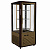  Шкаф холодильный Carboma LATIUM D4 VM 120-2 (R120Cвр Люкс коричнево-золотой, 1/2, INOX) на сайте БелТоргХолод