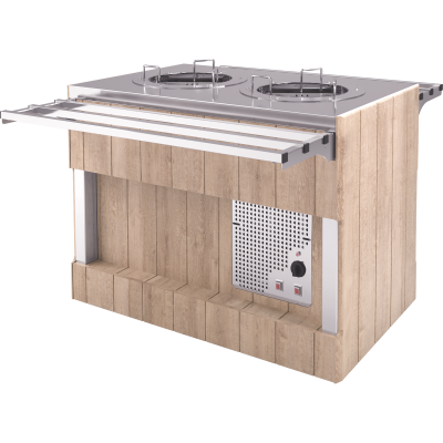 Диспенсер для тарелок Refettorio RD40A (столешница нерж.) на сайте Белторгхолод