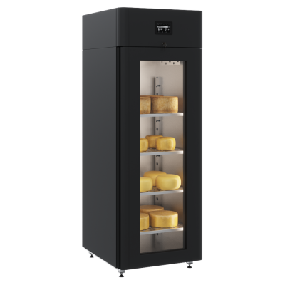 Шкаф холодильный POLAIR CS107-Cheese black на сайте Белторгхолод