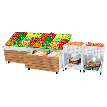  Контейнер для овощей с регулируемым дном Stahler Garden H=850 L=600 G=600 (N-KR 04751154) на сайте Белторгхолод