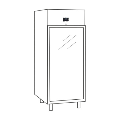 Шкаф холодильный Zernike KLIMA MEAT BASIC KMB700PV INOX на сайте Белторгхолод