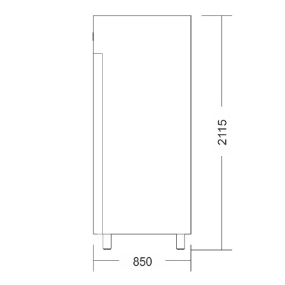 Шкаф холодильный Zernike KLIMA MEAT BASIC KMB1500PV INOX на сайте Белторгхолод