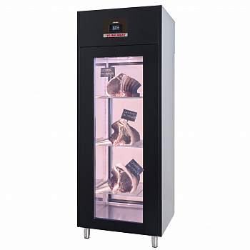  Шкаф холодильный Zernike KLIMA MEAT BASIC KMB700PV BLACK REAR GLASSED на сайте Белторгхолод
