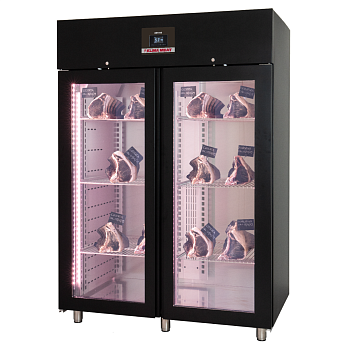  Шкаф холодильный Zernike KLIMA MEAT BASIC KMB1500PV BLACK на сайте Белторгхолод