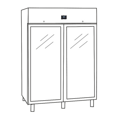 Шкаф холодильный Zernike KLIMA MEAT BASIC KMB1500PV BLACK на сайте Белторгхолод