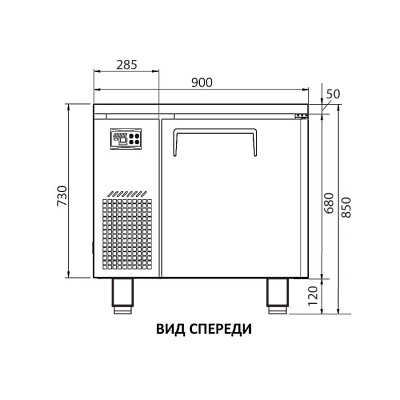 Холодильный стол Turbo Air KSR9-1-700 на сайте Белторгхолод