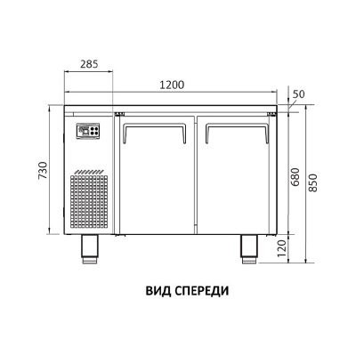 Холодильный стол Turbo Air KSR12-2-700 на сайте Белторгхолод