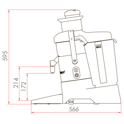 Соковыжималка Robot Coupe J 80 Buffet (арт. 56200B) на сайте Белторгхолод
