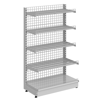  Стеллаж пристенный сетчатый Stahler 2150x1000x470 на сайте Белторгхолод