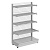  Стеллаж пристенный сетчатый Stahler 2150x1000x470 на сайте Белторгхолод