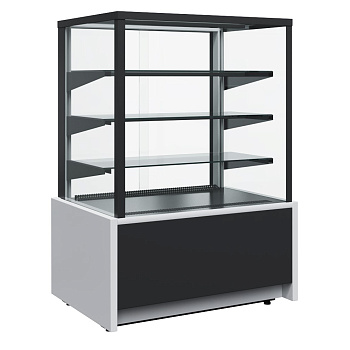  Витрина холодильная Carboma CUBE KC70 VM 1,3-1 LIGHT (ВХСв - 1,3д Carboma Cube) ТЕХНО на сайте Белторгхолод