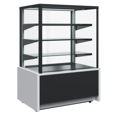 Витрина холодильная Carboma CUBE KC70 VM 1,3-1 LIGHT (ВХСв - 1,3д Carboma Cube) ТЕХНО на сайте Белторгхолод