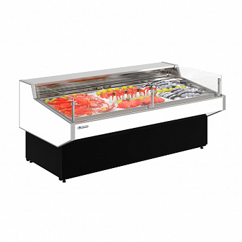  Витрина холодильная Cryspi MAGNUM Quadro Self Fish 1875 на сайте Белторгхолод