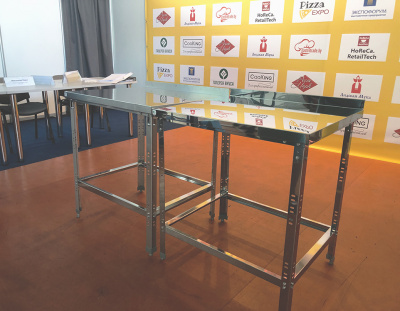 Стол разборный без полки ХотКолд Эконом 700×500×850