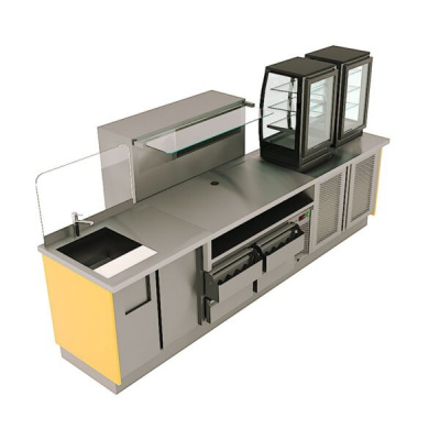 Концепция открытой кухни Instanco Live cooking на сайте Белторгхолод