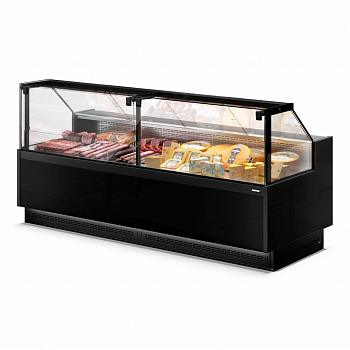  Витрина холодильная Dazzl Galaxy 080 190 статическая на сайте Белторгхолод