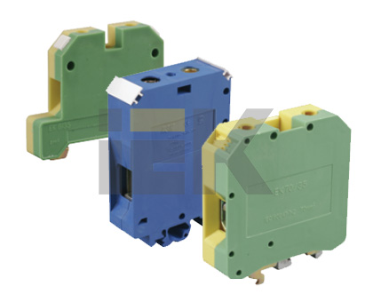 Зажим наборный ЗНИ-10PEN 10мм2 (JXB-земля), ИЭК, YZN20-010-K52, Ввезен из РФ