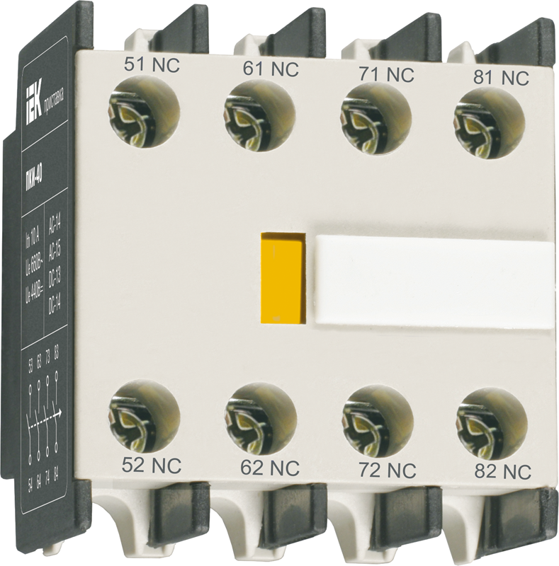 Приставка ПКИ-11 дополнительные контакты 1NO+1NC IEK,KPK10-11, Ввезен из РФ